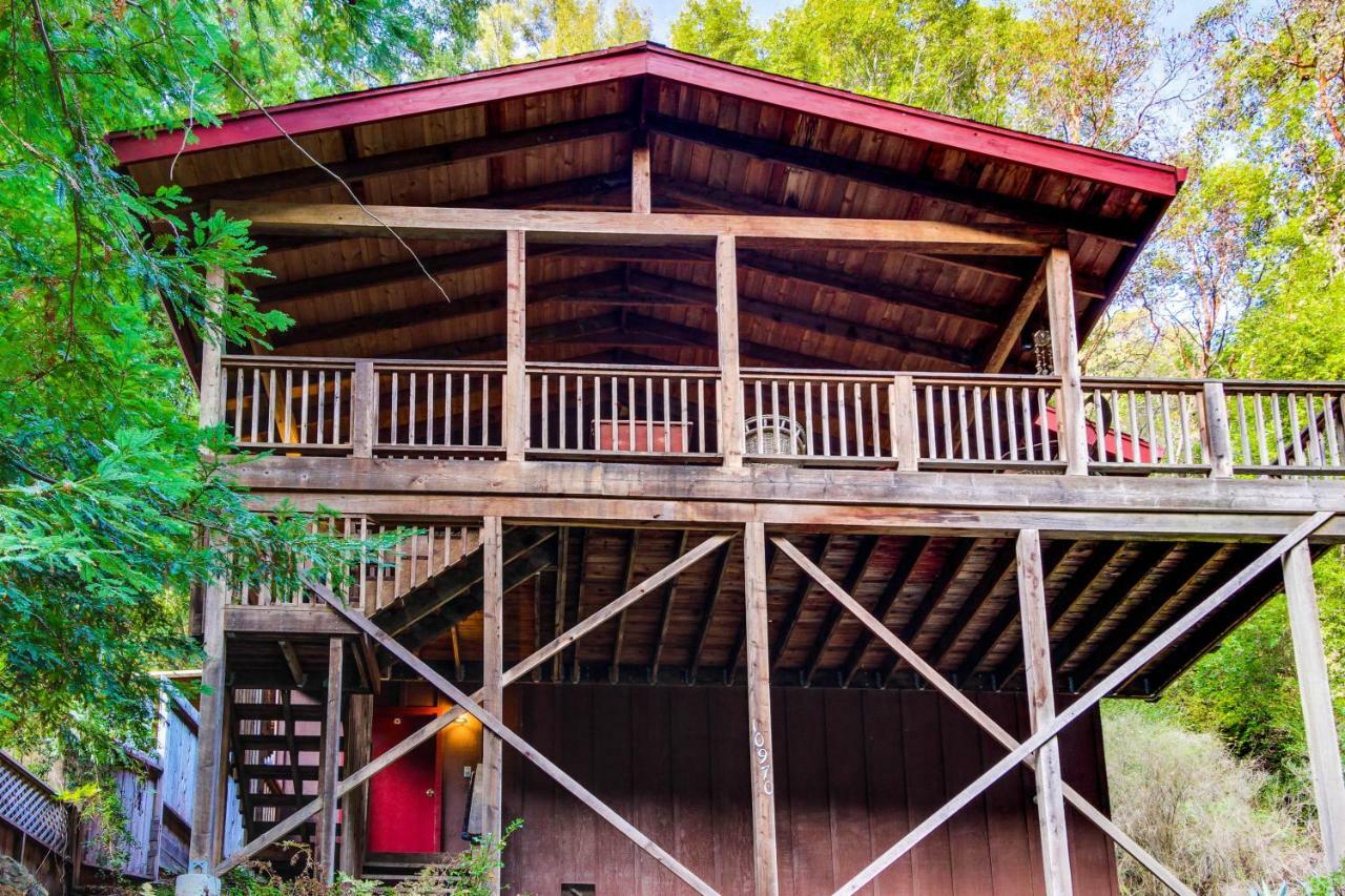 فيلا Tree Top View Cabin Felton المظهر الخارجي الصورة